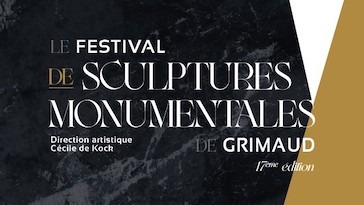 Exposition de mes sculptures monumentales en plein air à Grimaud de mai à octobre 2024